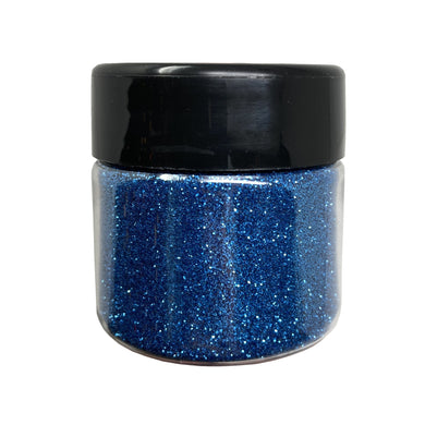 Metallic Deep Sea Blue 3/4 oz Biodegradable Glitter Jar