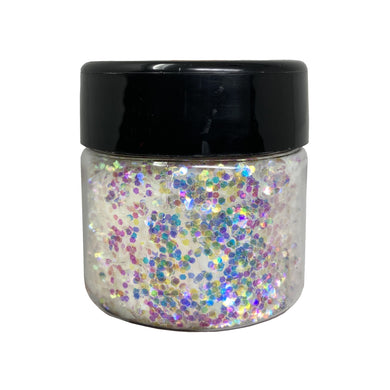 Double Rainbows Biodegradable Chunky Cosmetic Glitter 3/4 oz jar