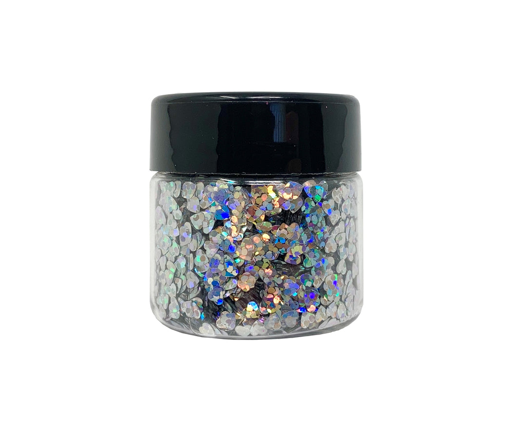 Prism Hearts Biodegradable Glitter Jar