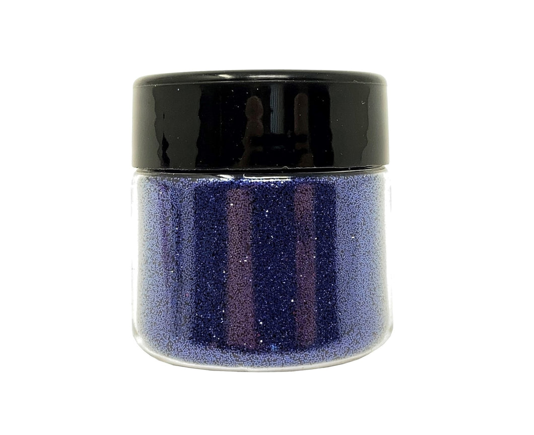 Violet Blue Biodegradable Glitter Jar